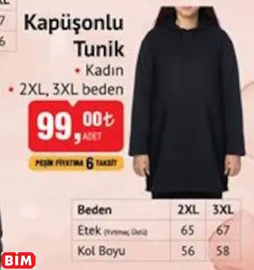 KAPÜŞONLU TUNİK KAPÜŞONLU TUNİK
